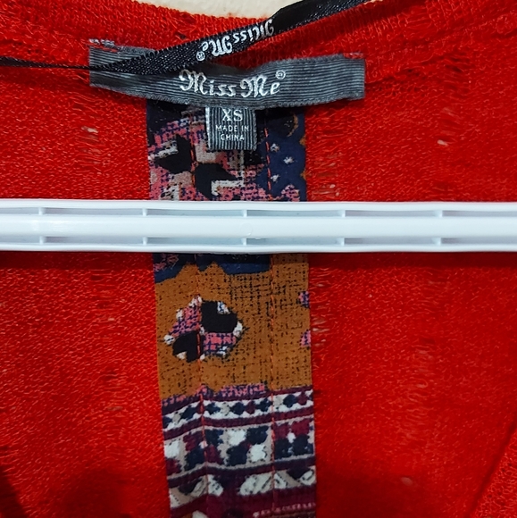 Miss Me  Embellished Cardigan - Picture 3 of 6